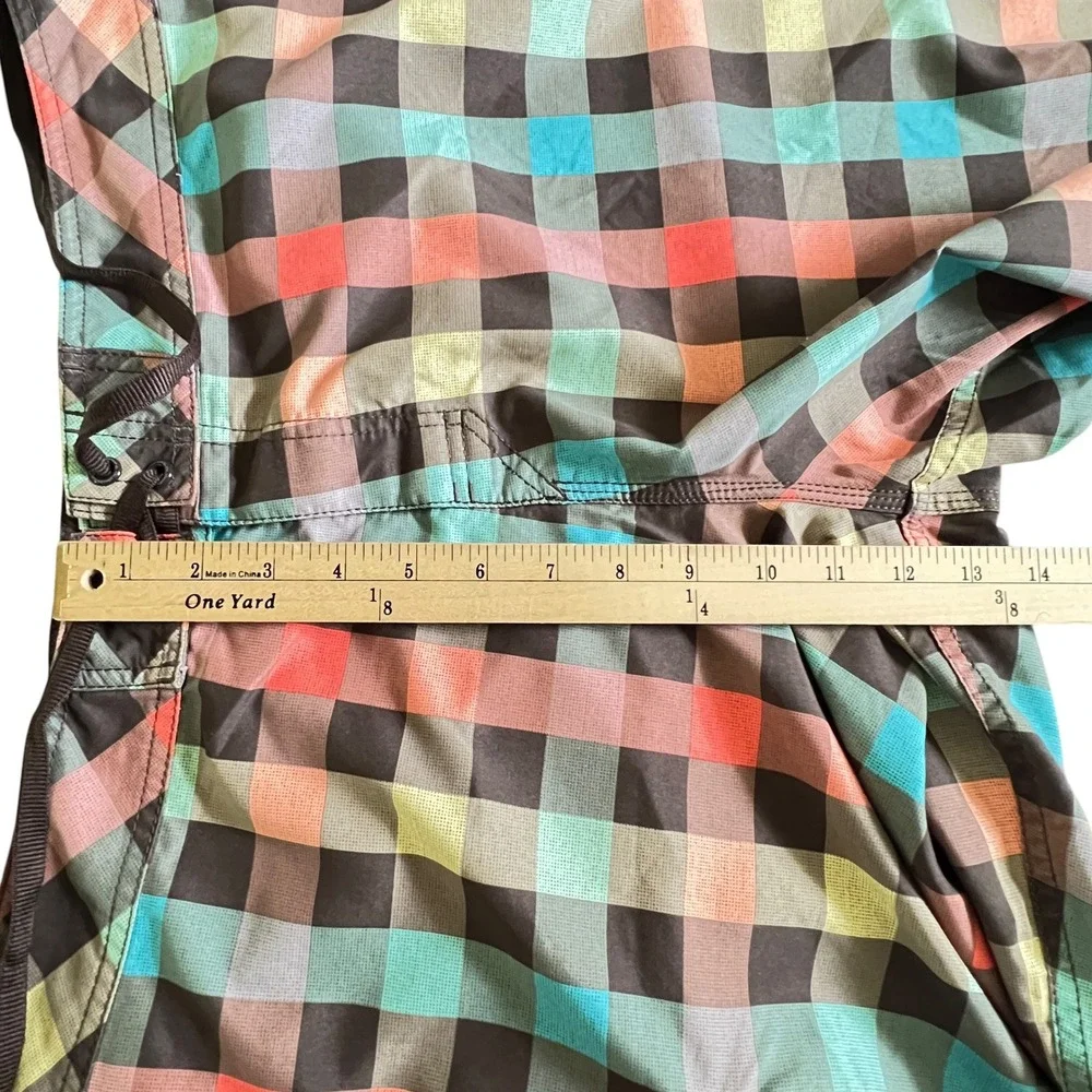 Quiksilver Board Shorts‎ Mens Size 36 Plaid Swim Trunks Multicolor Surf Beach